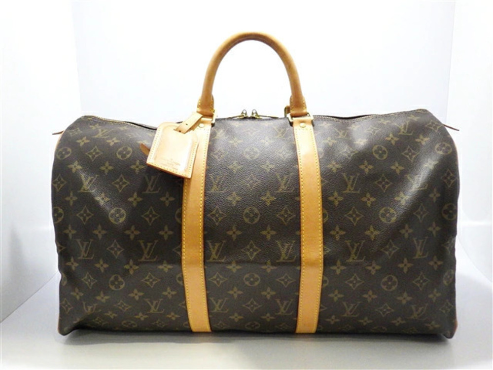 LOUIS VUITTON Bag Keepall Boston Monogram